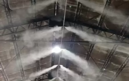 高壓水霧工廠降溫